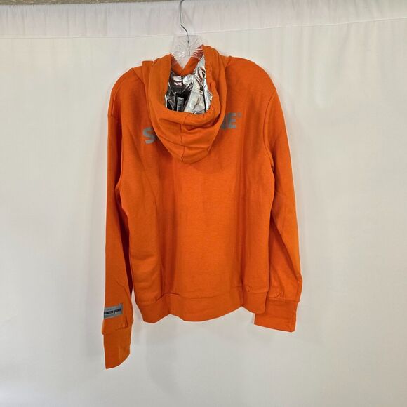 Sixth June Paris Hoodie Men's L Sweat Capuche Aluminum Orange Long Sleeve NWT - Picture 5 of 7